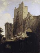 William Hodges, View of Part of Ludlow Castle in Shropshire